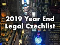 Die 10 wichtigsten Dinge, die jeder, der eine tschechische Gesellschaft besitzt, bis zum Ende des Jahres 2019 tun sollte
