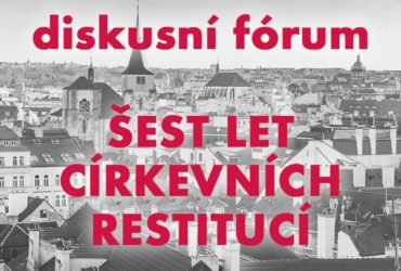 Diskuzní fórum církevní restituce 28.11.2018